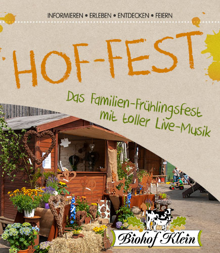 Biohof Klein - Hof-Fest